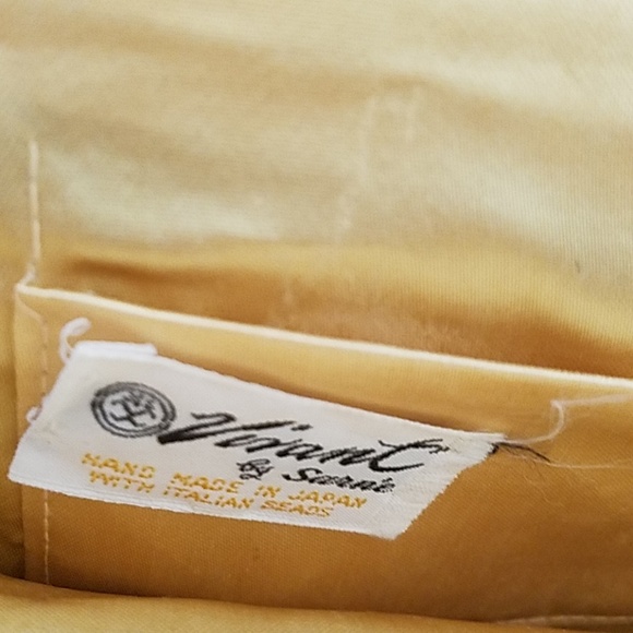 Vintage hand-beaded handbag with Italian beads - Picture 5 of 8